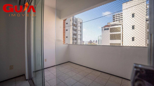 Imagem 3 de 15 de Apartamento Com 03 Quartos No Cocó. - 1821