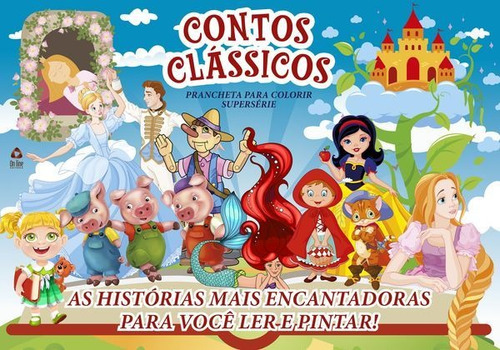 Livro: Contos Clássicos Prancheta Para Colorir, De Ibc - Instituto Brasileiro De Cultura Ltda. Indefinido, Vol. 17. Editorial On Line Editora, Capa Mole, Edição 17 Em Português, 2020