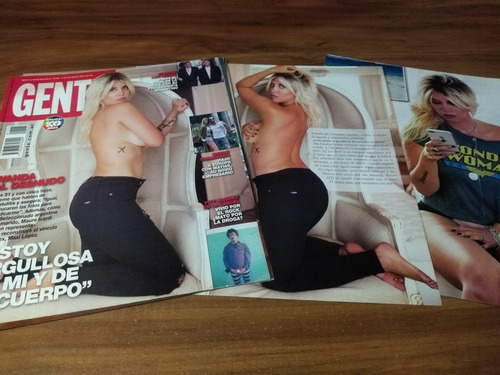 (rp093) Wanda Nara * Tapa Revista + 6 Paginas * 2018