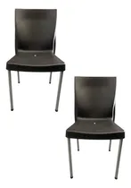 Comprar Sillas Plasticas Malba Galana Ticiana Reforzadas Pack X 2