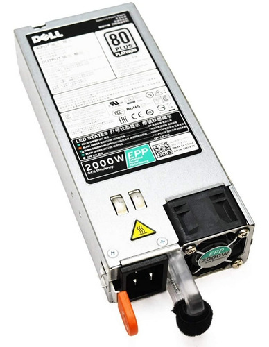 Imagem 1 de 10 de Fonte Para Servidor Dell Power Edge 2000w Ac 0j5wmg Nova