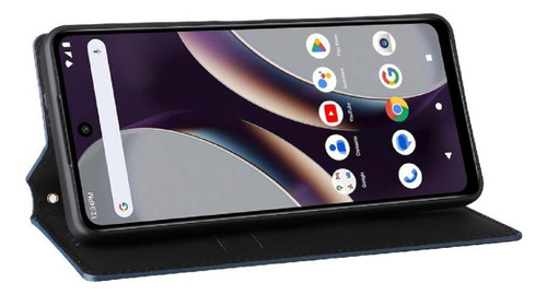 Funda For Blu Bold K10 Cierre Magnético Patrón 3d Tarjeta