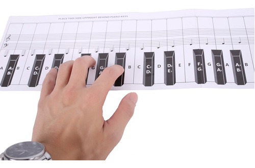 Debbie 88-key Piano Teclado Tabla Comparativa De Papel De Pr