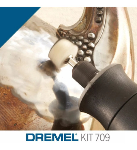 Imagen 3 de 5 de Kit Multiuso Dremel 709 110 Accesorios Para Mini Torno Caja