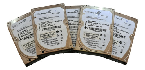 Kit C/5 Hd Seagate 3300 Para Notebook. Sata, 160gb 2pk