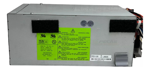 Fonte Hp Compaq 325w P/ Proliant 800 320962-001 320964-001 Cinza