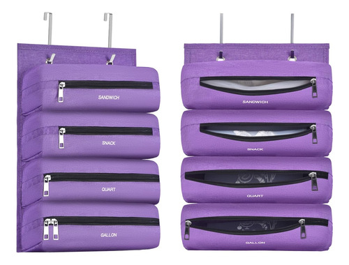 Organizador De Bolsas Ziplock Compatible Con Bolsas Ziploc D