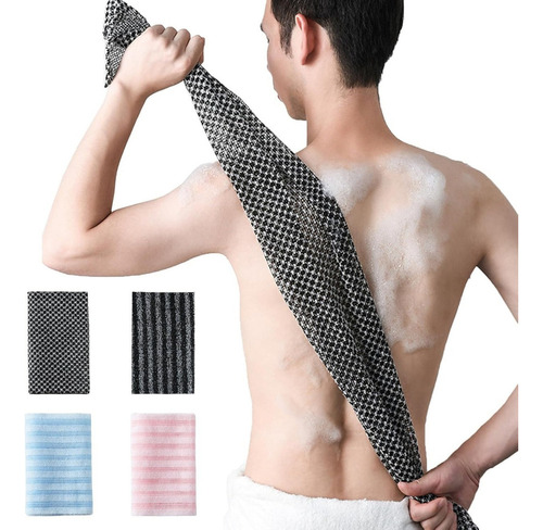 / 4 Uds Toalla De Baño Exfoliante, Toalla Exfoliante