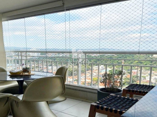 Imagem 2 de 26 de Excelente Apartamento Via Jardins Do Bosque 127m² Com 3 Dormitórios 3 Suítes 3 Vagas