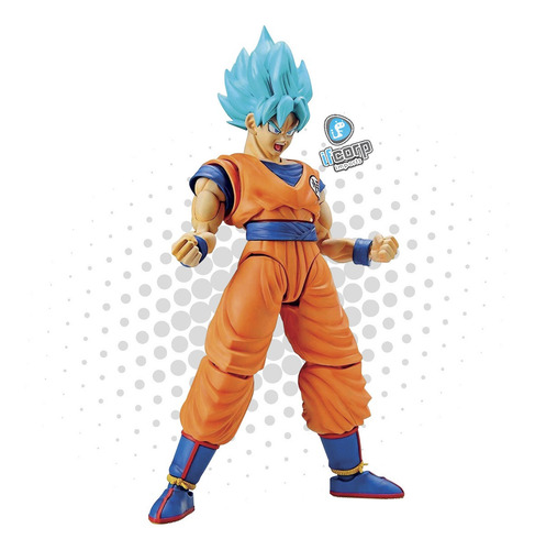 Super Saiyan God Son Goku Figura Model Kit Bandai