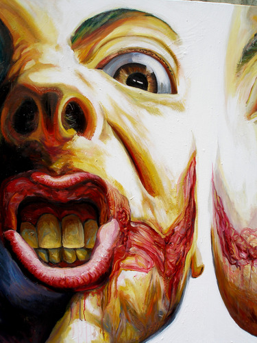 Pintura: Show Time! . La Rocca. Arte Microconceptual.