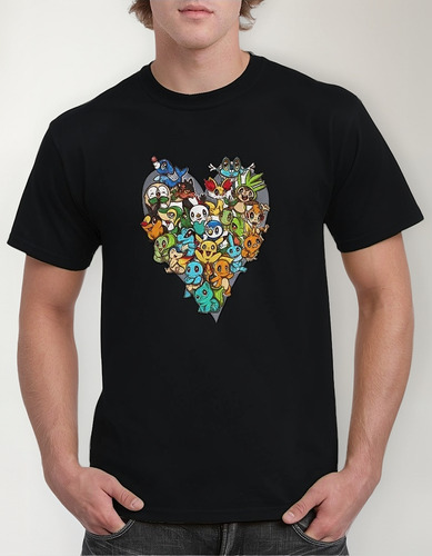 Playera Anime Pokemon Pikachu