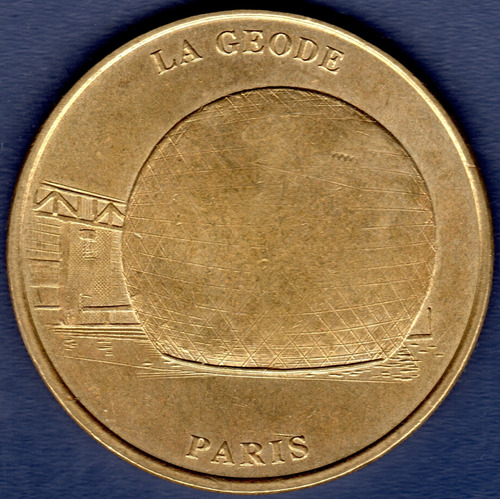 Medalla De La Geoda Paris Francia