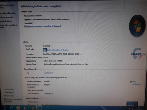 Cpu Gamer, Quad Core Q6600, 4gb Ram, Vídeo 8400gs, Hd 250gb.