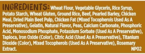 Rachael Ray Nutrish Soup Bones Dog Treats, Sabor A Carne Y C