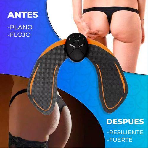 Imagen 4 de 10 de Electro Estimulador Muscular Glúteos Tonifica Cola Electrodo