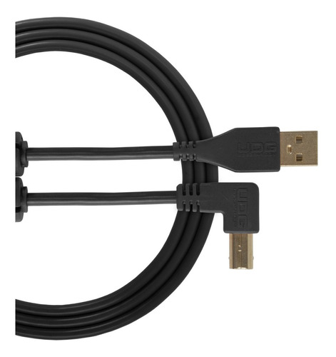 Cable Audio Usb Udg 2.0 A-b 3 Mt Rojo En Angulo U95006bl