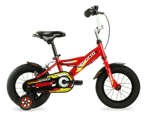 Bicicleta Benotto Infantil Bambino R12 1v Rojo S