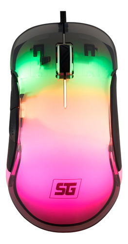 Vorago Start The Game Mo-505 Mouse Gamer 7000 Dpi 7 Modos De Iluminación Rgb Usb 7 Botones Mouse Gaming Ergonómico