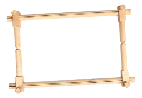 Soporte De Marco Para Tapiz Bordado De Madera, 68cmx43.3cm