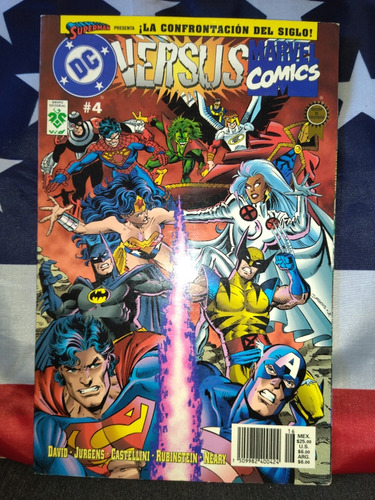 Revista Coleccionable Comic Superman N°4 De Dc Vs Marvel 