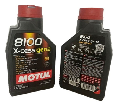 Aceite Motul 8100 5w30 Full Sintetico