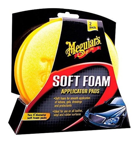 Meguiar S X3070 Soft Foam 4 Aplicador Pack Pack De 2