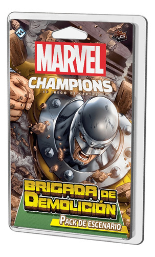 Marvel Champions  Pack Escenario Brigada De Demolicion Esp
