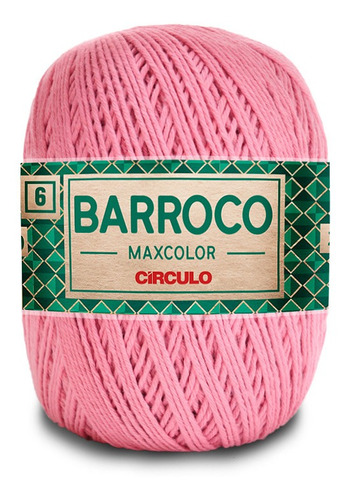 Imagem 1 de 1 de Barbante Barroco Maxcolor Multicolor Círculo N6 400g 452mts