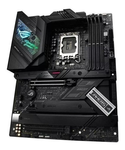 Placa Mãe Asus Rog Strix Z690-f , Wi-fi, Ddr5, Atx, Lga1700 Preto
