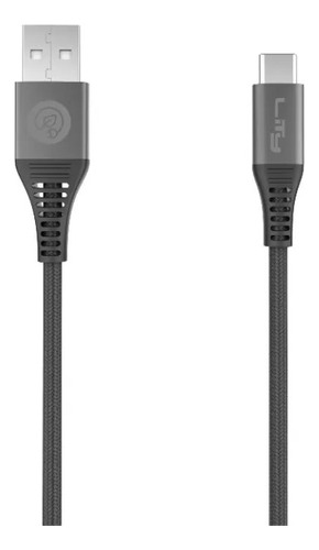 Cabo Carregador Usb A Para Usb C 1,5m - Lity Cor Preto