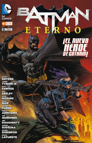 Batman Eterno # 10, De Kyle Higgins. Editorial Ecc España, Edición 1 En Español, 2010