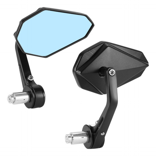 Espejos De Manubrio Ajustables Para Motocicleta Y Scooter Pr