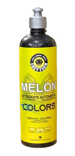 Shampoo Automotivo Melon Neutro 500ml Easytech Lava Carro
