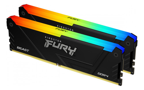 Memoria Ram Kingston Fury Beast Rgb Ddr4 3600mhz 16gb 2x8gb