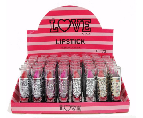 Lapiz Labial Love Crazy Animal Print (pack X 12 Unidades)