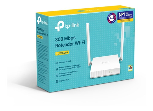 Roteador Wireless N300 Tl-wr829n Tp-link Branco 100v/240v