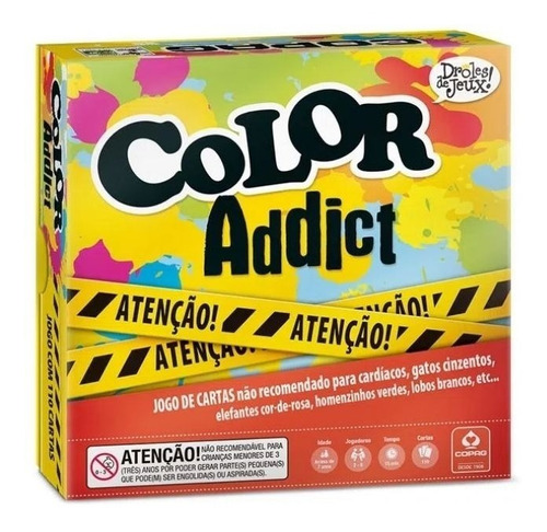 Jogo De Cartas Color Addict Copag - 90376