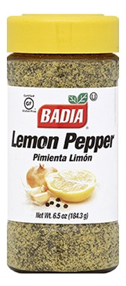Lemon Pepper / Pimienta Limón Badia - 184gr