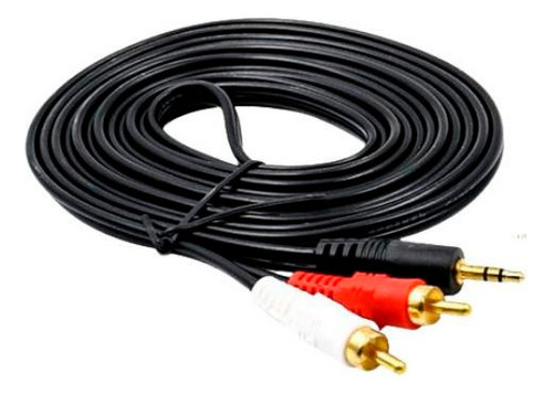 Cable Audio Estéreo & Video 3.5/2rca - 3 Metros