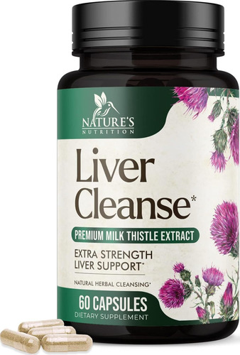 Suplemento En Cápsula Nature's Nutrition Liver Cleanse X 0g