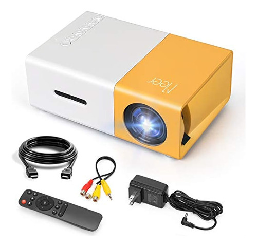 Mini Proyector De Video Lcd Led Full Color Led Meer Yg300 Pa