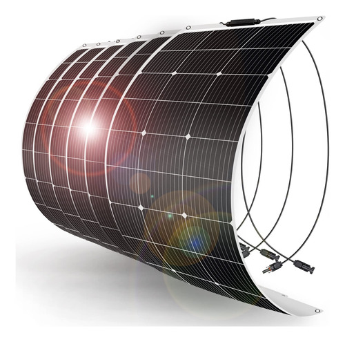 Dokio Panel Solar Flexible De 6 X 100 W (600 W) Semi-flexibl