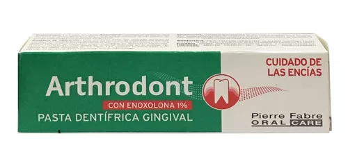 Gratificante Percepción bañera Arthrodont Pasta Dentífrica Gingival Con Enoxolona 1% 80gr | MercadoLibre