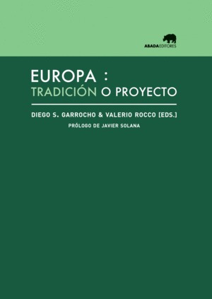 Libro Europa: Tradición O Proyecto