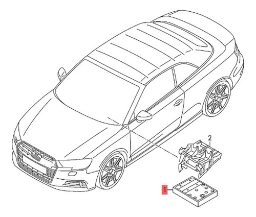 Módulo De Control De Carrocería Bcm De Coche 5q0937084cf Par