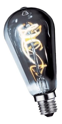 Lámpara Filamento Led 4w Fria Smoked Antique E27 Color de la luz Blanco frío
