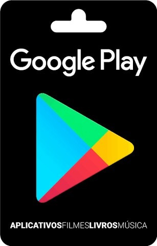 Recarga Online Cartão Google Play Store Credito Android R$20