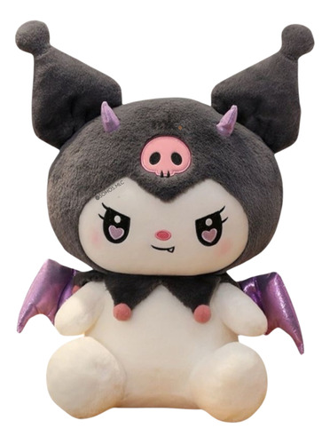 Peluche Kuromi Diablita Kawaii 35cm Coleccionable  Importado