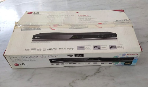 Reproductor Dvd Player LG Dv582h